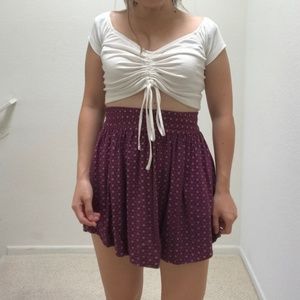 Urban Outfitters / Cooperative Floral mini skirt
